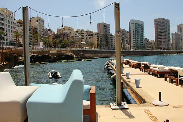 Beach club, systems by SIMONIAN Technology